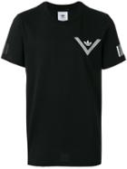 Adidas By White Mountaineering Logo Print T-shirt, Men's, Size: Xl, Black, Cotton/polyester