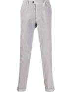 Al Duca D'aosta 1902 Straight Leg Corduroy Trousers - Grey