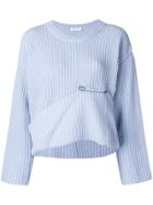 Act N&deg;1 Asymmetric Sweater - Blue