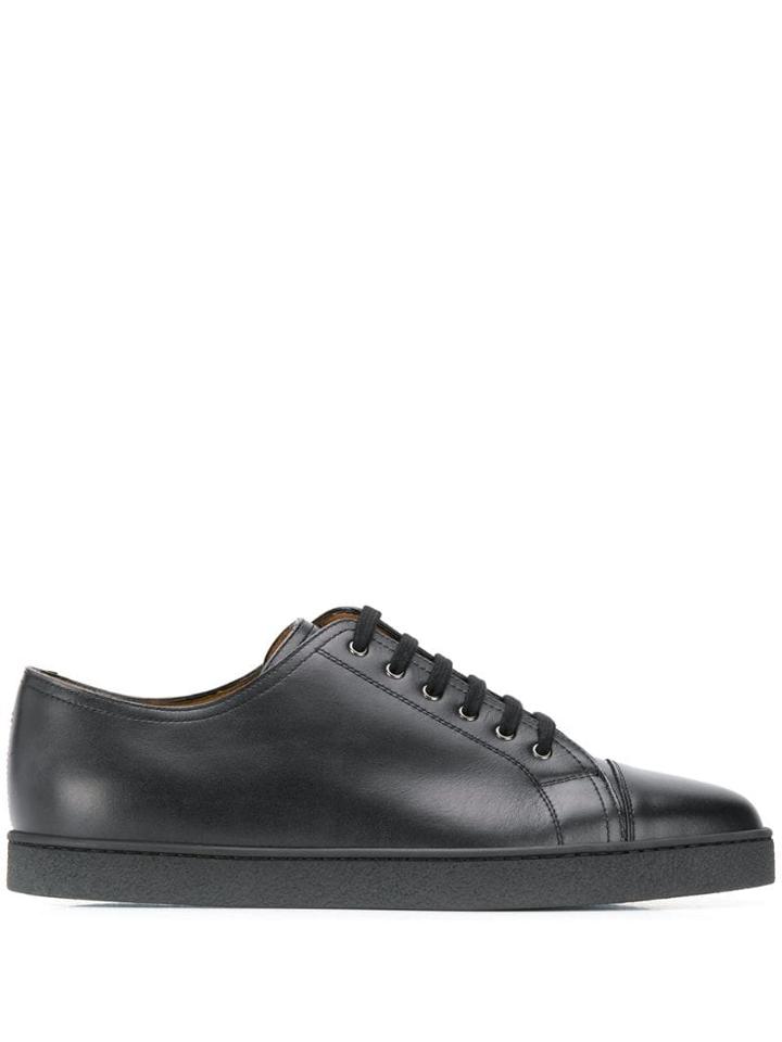 John Lobb Levah Lace-up Sneakers - Black