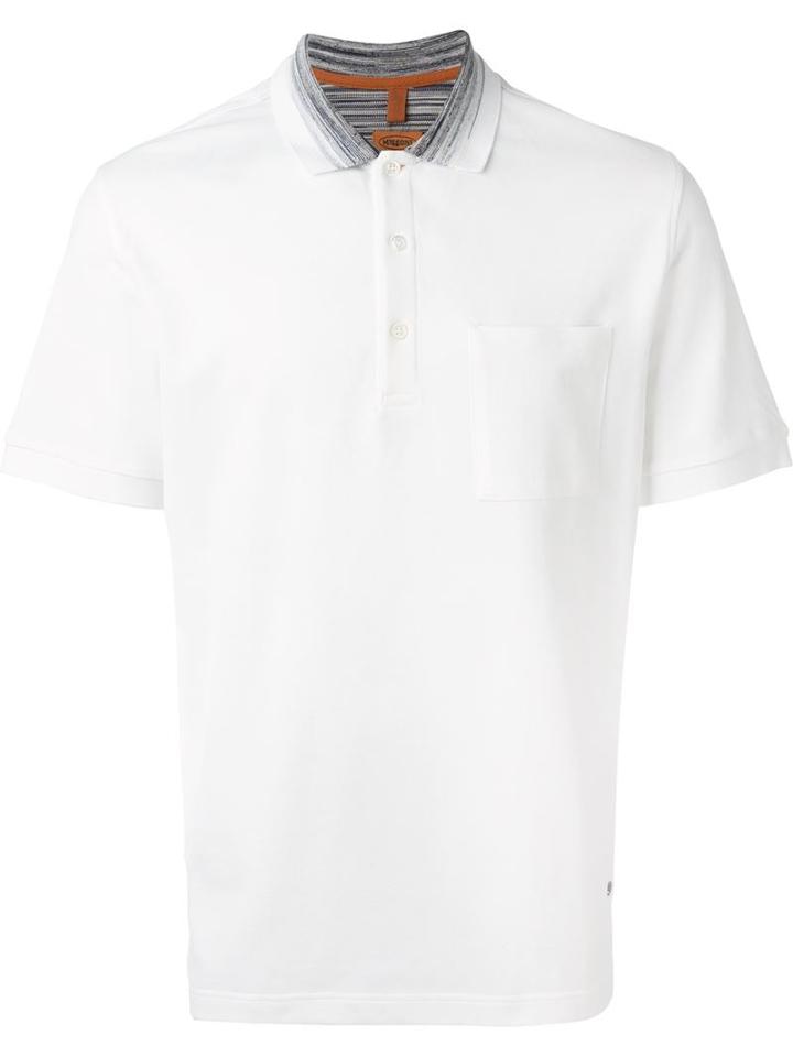 Missoni Contrast Collar Polo Shirt