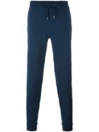 Michael Kors Slim Fit Track Pants, Men's, Size: Small, Blue, Cotton/spandex/elastane