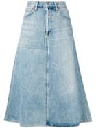 Citizens Of Humanity Denim A-line Skirt - Blue