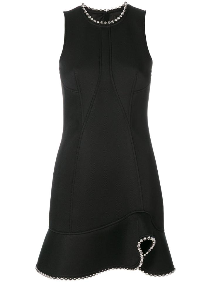 Alexander Wang Structured Ball Trimmed Dress - Black