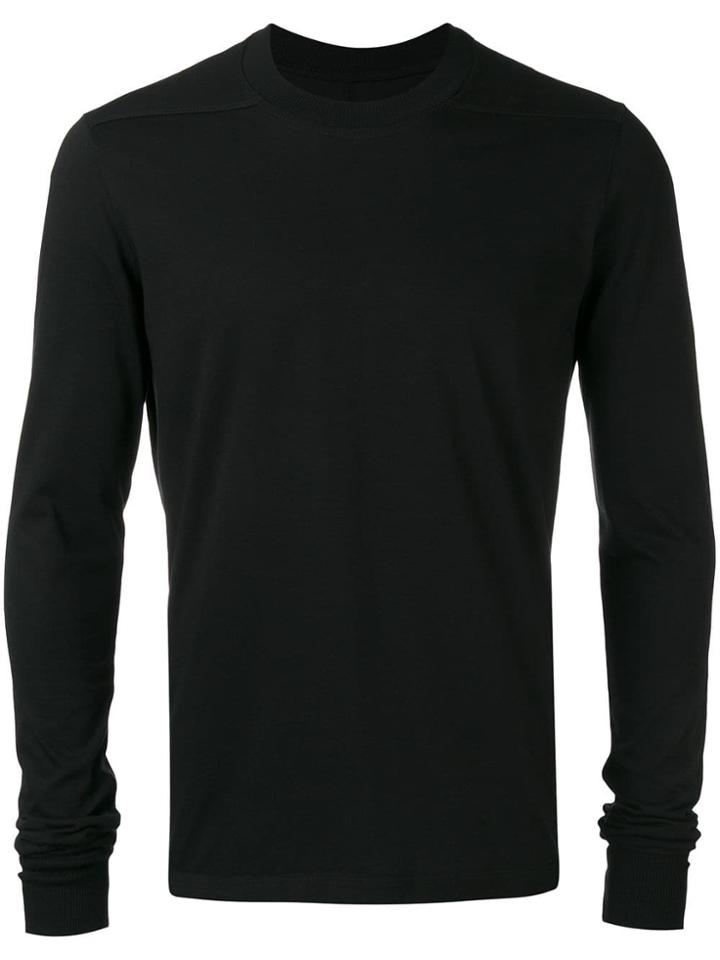 Rick Owens Drkshdw Plain Sweater - Black