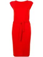 Cashmere In Love Cashmere Colette Knitted Dress - Red