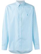 Polo Ralph Lauren Striped Shirt, Men's, Size: 16 1/2, Blue, Cotton