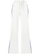 P.a.r.o.s.h. Drawstring Side-stripe Trousers - White