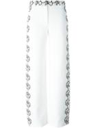 Emanuel Ungaro Embroidered Trim Trousers