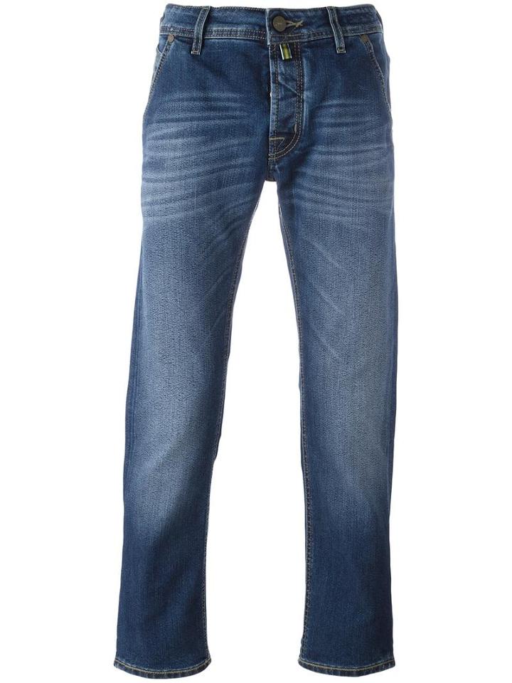 Jacob Cohen Slim-fit Jeans, Men's, Size: 38, Blue, Cotton/polyester