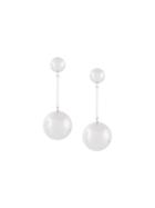Jw Anderson Sphere Drop Earrings - Metallic