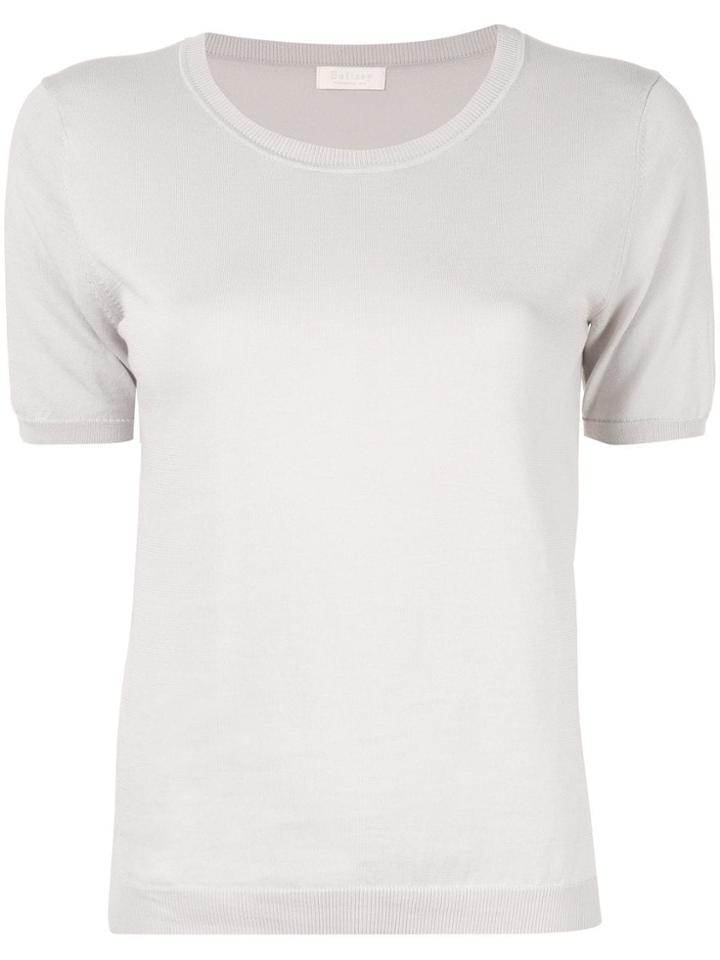 Ballsey Short Sleeved Top - Neutrals