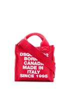 Dsquared2 Mini Logo Print Tote