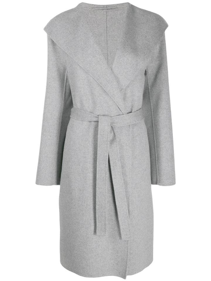 Joseph Lima Tie-waist Coat - Grey