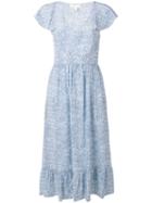 Michael Michael Kors Floral Summer Dress - Blue