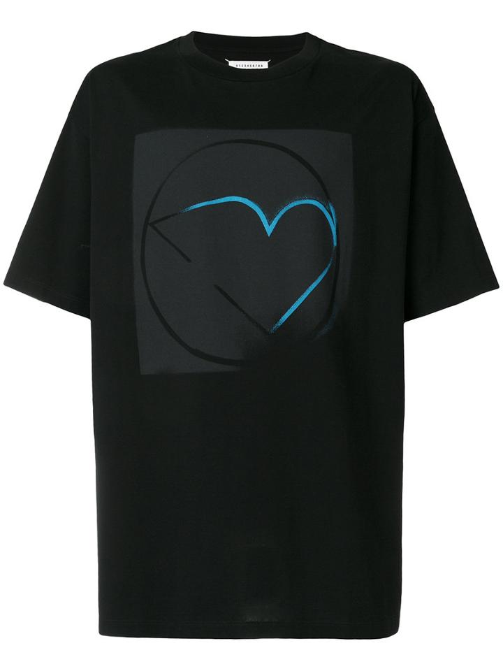 Maison Margiela - Graphic Print T-shirt - Men - Cotton - 46, Black, Cotton