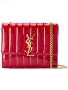 Saint Laurent Vicky Medium Shoulder Bag - Red