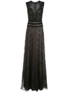 Tadashi Shoji - Black/nude