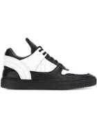 Filling Pieces Panelled Sneakers, Men's, Size: 42, Black, Leather/rubber
