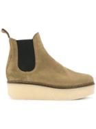 Flamingos Gibus Platform Boots - Brown