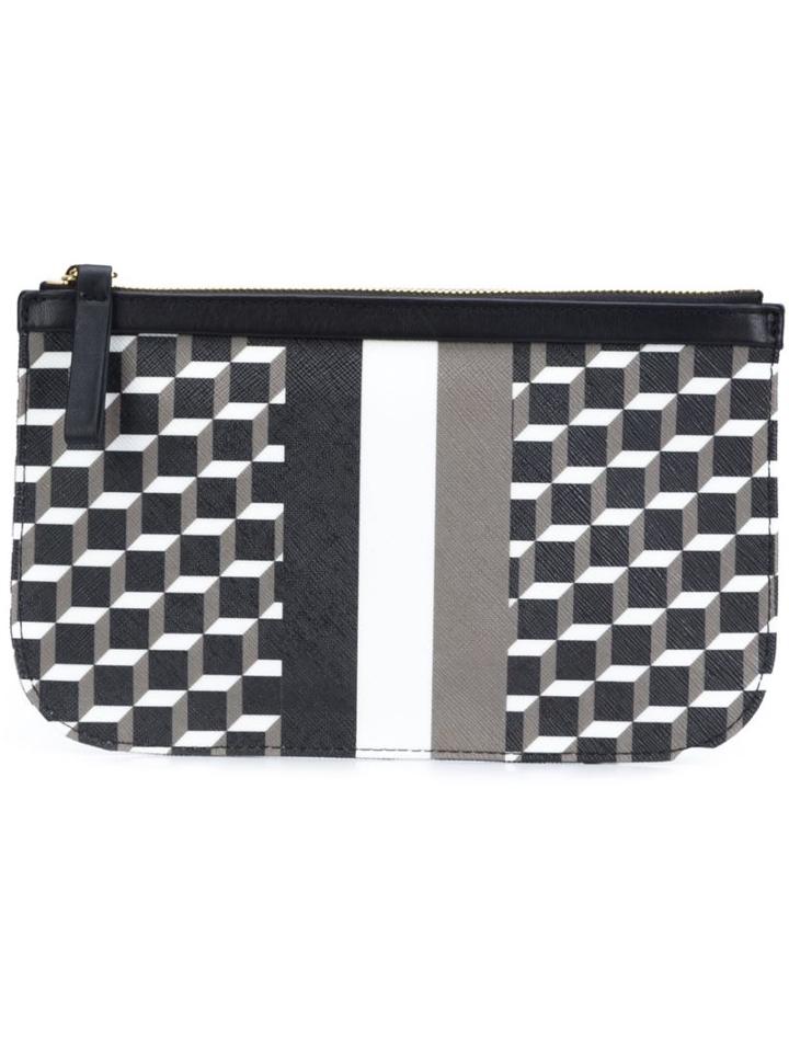 Pierre Hardy 'cube Stripe' Clutch
