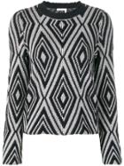 See By Chloé Frilly-neck Sweater - Blue