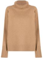 Société Anonyme Roll-neck Jumper - Neutrals