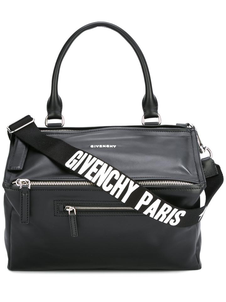 Givenchy Medium Pandora Shoulder Bag - Black