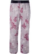 Forte Forte Floral Stripe Cropped Trousers