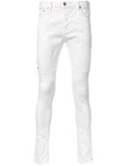 Mr. Completely Super Skinny Jeans, Men's, Size: 30, White, Cotton/polyurethane