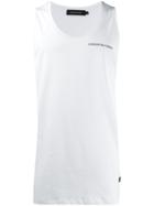 Odeur Oversized Tank T-shirt - White