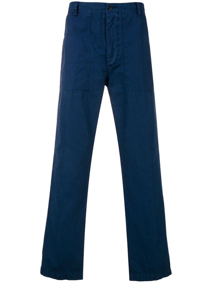 East Harbour Surplus Straight-leg Trousers - Blue