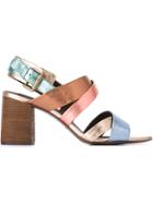 See By Chloé Metallic Sandals - Multicolour
