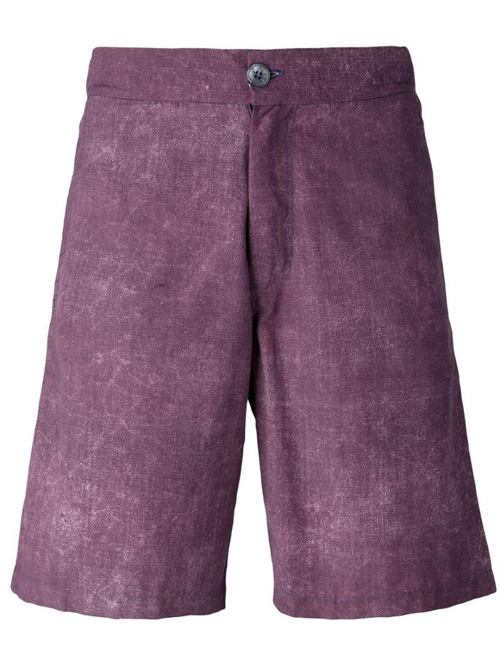 Fashion Clinic Timeless Washed Swim Shorts - Pink