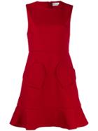 Red Valentino Heart Pocket Mini Dress