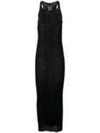 Rick Owens - Tank Dress - Women - Cotton - 38, Black, Cotton
