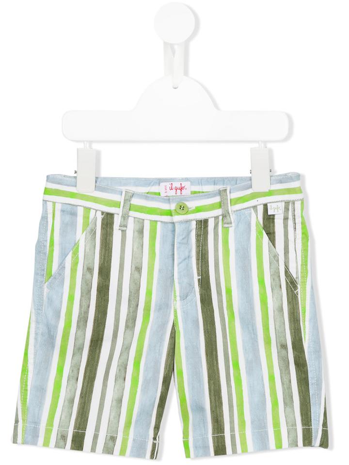 Il Gufo Striped Shorts, Boy's, Size: 8 Yrs