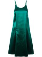 Attico Low Back Dress, Women's, Size: 3, Green, Polyamide/spandex/elastane/acetate