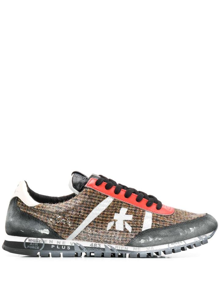 Premiata Sean Low Top Sneakers - Brown