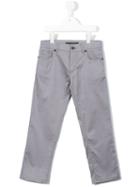Valmax Kids - Classic Chino Trousers - Kids - Cotton/elastodiene - 8 Yrs, Grey