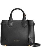 Burberry Small Banner Tote - Black