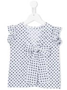 Il Gufo Star Print T-shirt, Girl's, Size: 8 Yrs, Blue