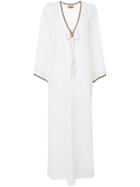 Missoni Long Flared Dress - White
