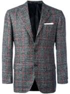 Kiton Tartan Check Suit Jacket