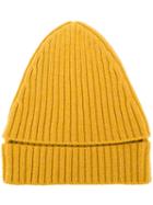Colville Ribbed Knit Beanie - Yellow
