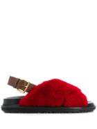 Marni Slip-on Sandals - Black