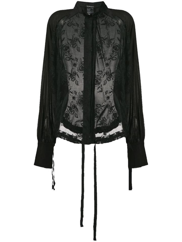 Ann Demeulemeester Orsay Shirt - Black