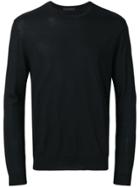 Falke Crew Neck Jumper - Black