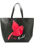 Red Valentino 'red Bird' Tote Bag