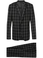 Paul Smith Checked Blazer - Black